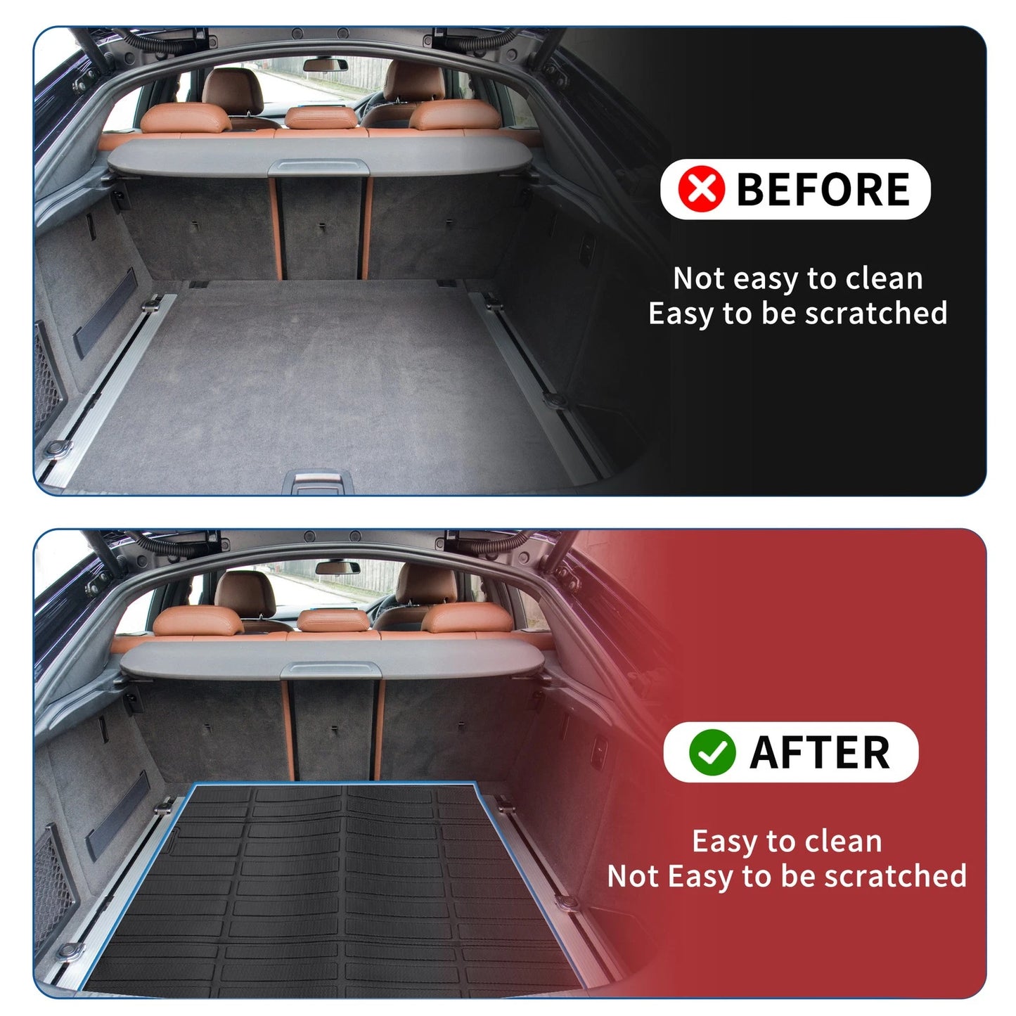 Rear Trunk Mat Cargo Liner for Toyota 4Runner (2013–2025)