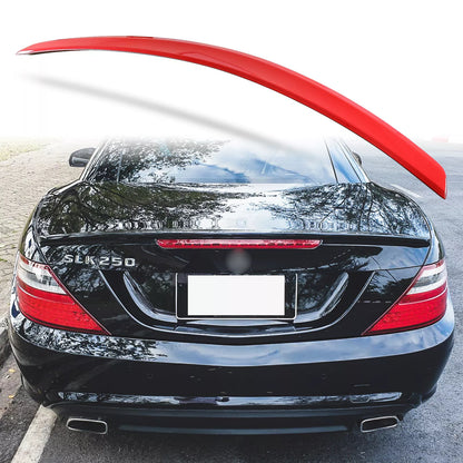 Rear Boot ABS Spoiler for Mercedes Benz SLK R172 (2011-2015) Mars Red