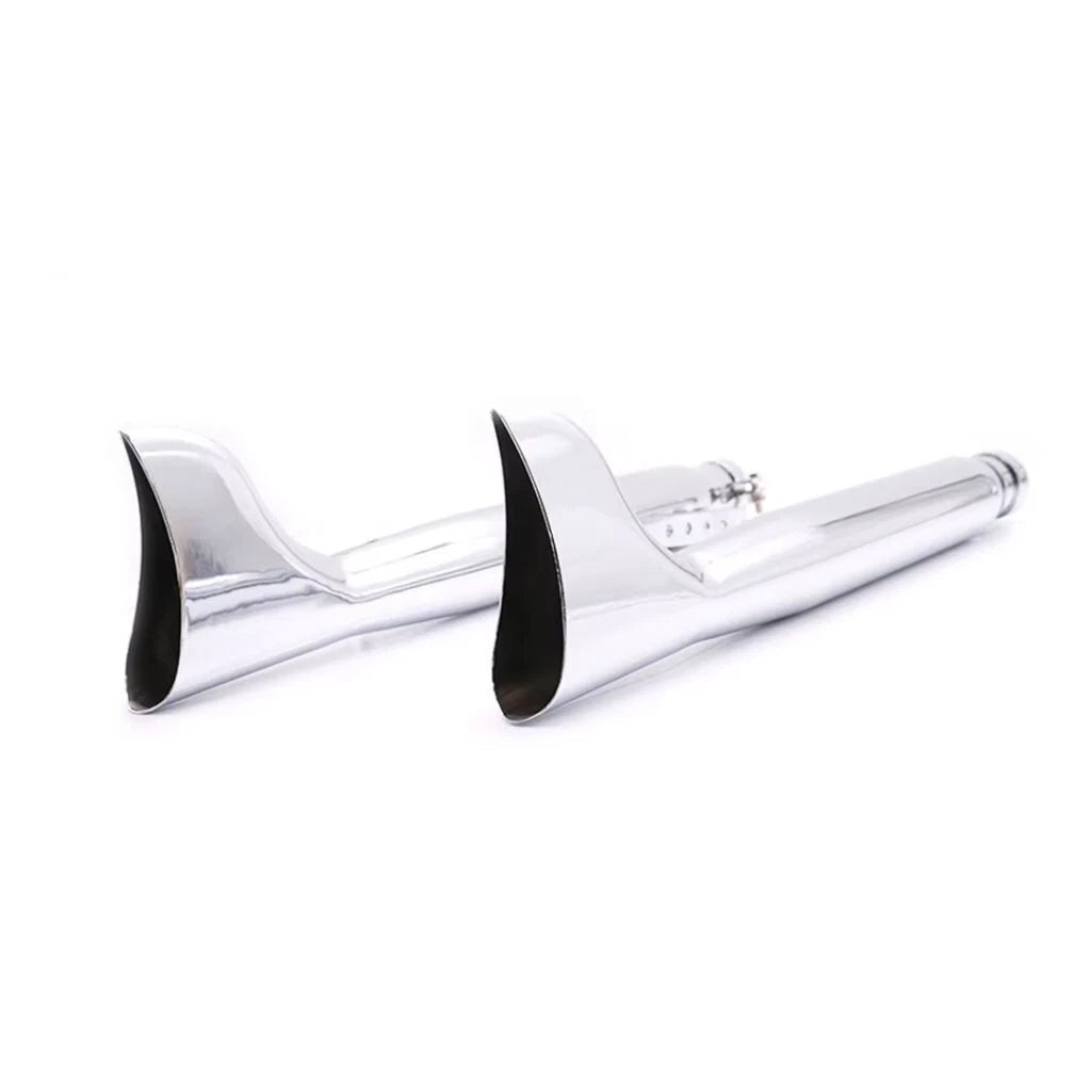 Universal Motorcycle Exhaust Muffler Fishtail Pipe for Harley
