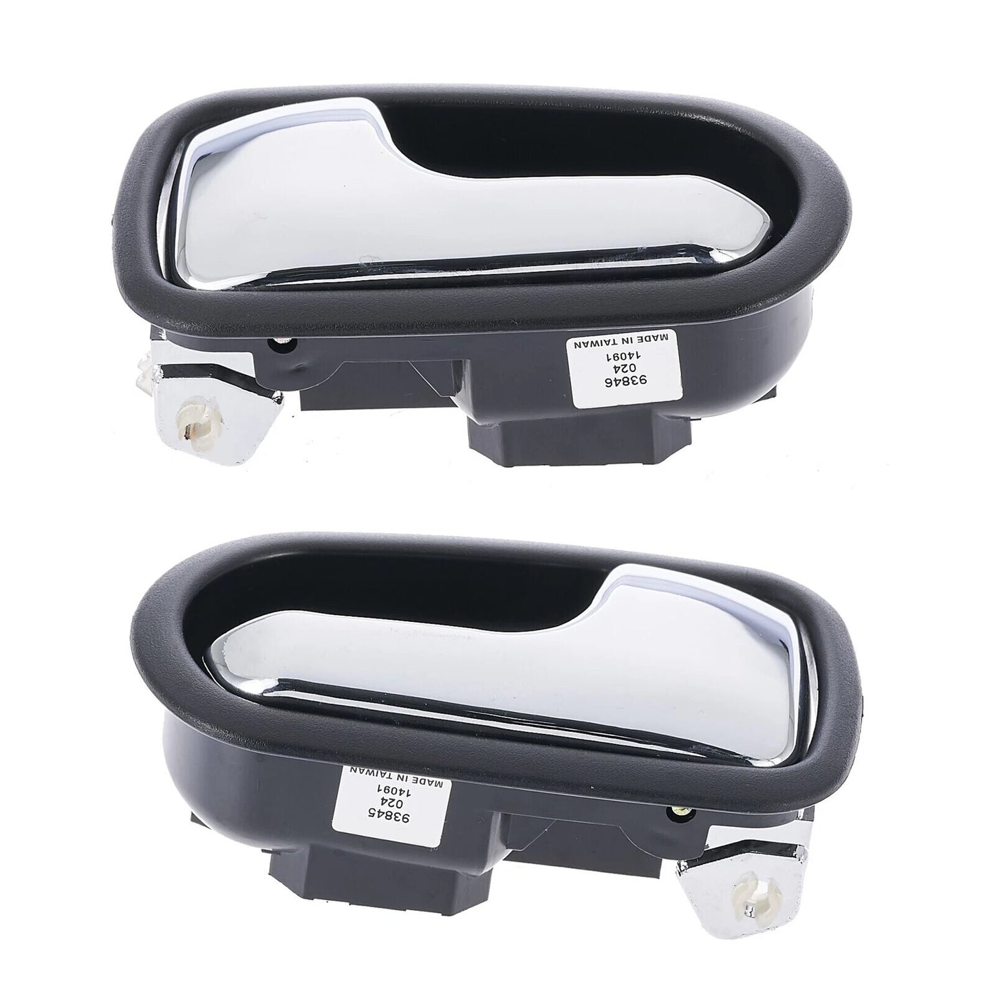 4pc Inner Door Handle Chrome for Ford Courier Laser (1990-1994)