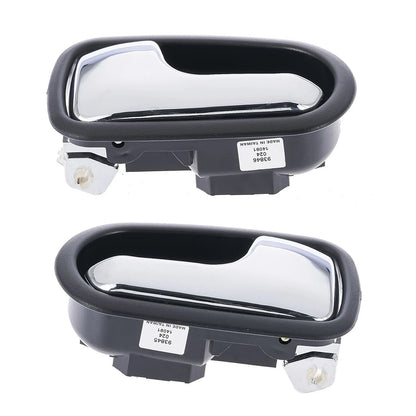 4pc Inner Door Handle Chrome for Ford Courier Laser (1990-1994)