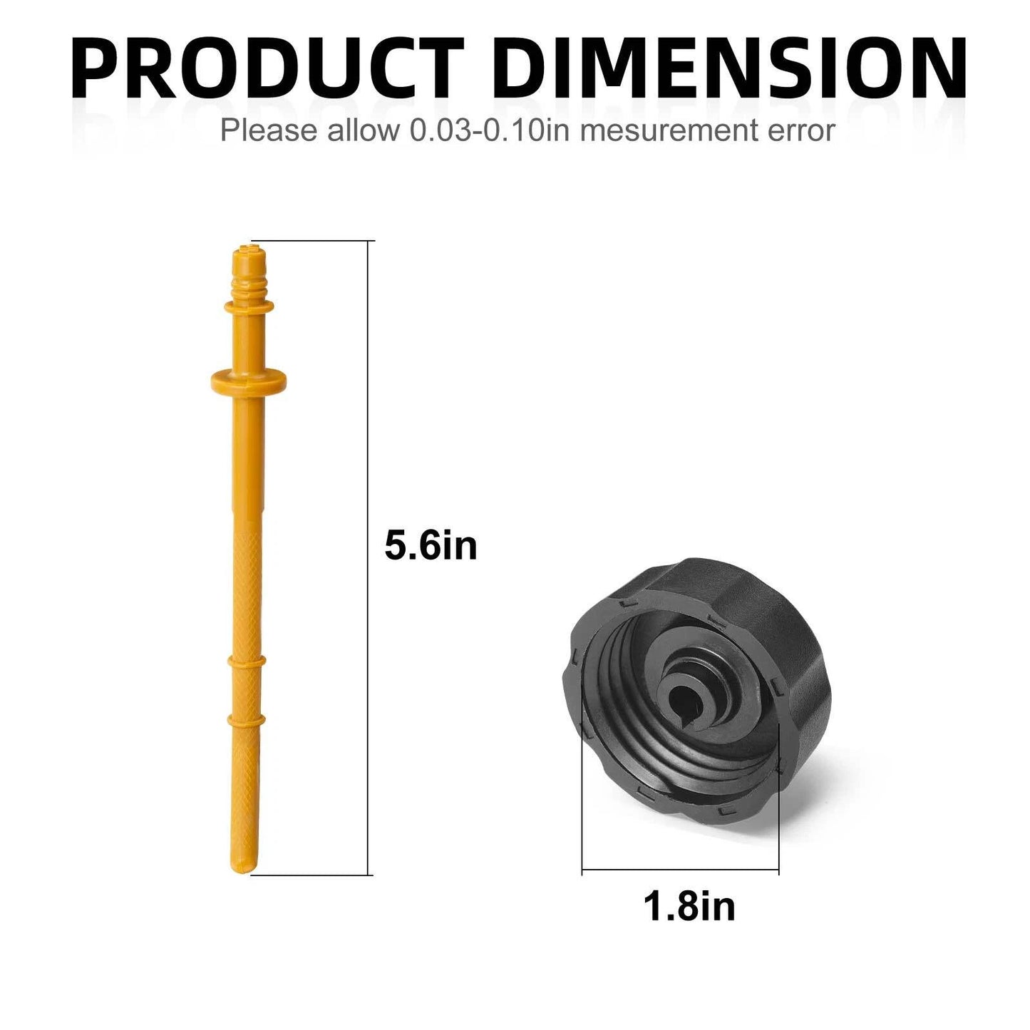 2 x Oil Tank Dipstick for Polaris Sportsman 400/450 (2002–2014)