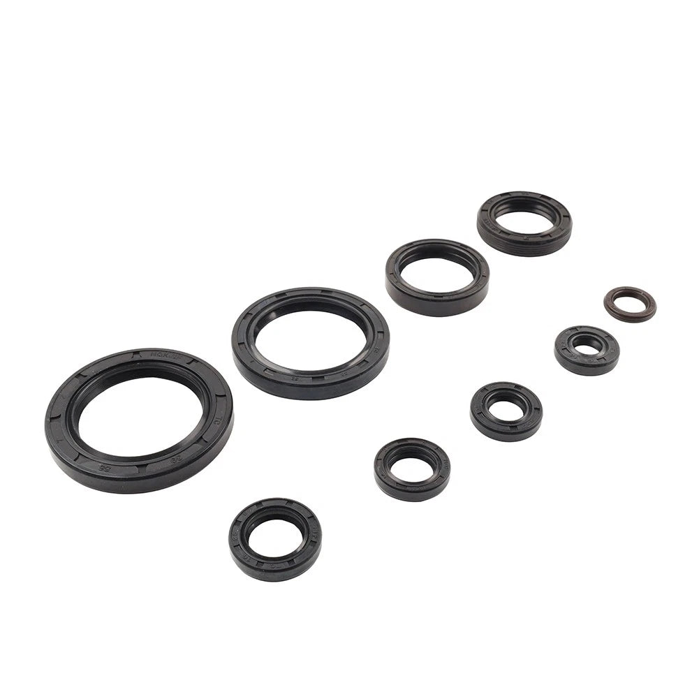 Complete Engine Oil Seal Kit 9pcs for Honda CRF250R (2010-2017)
