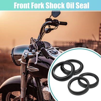 48mmx58mm Front Fork Shock Oil Dust Seal Set for KAWASAKI KLX450R