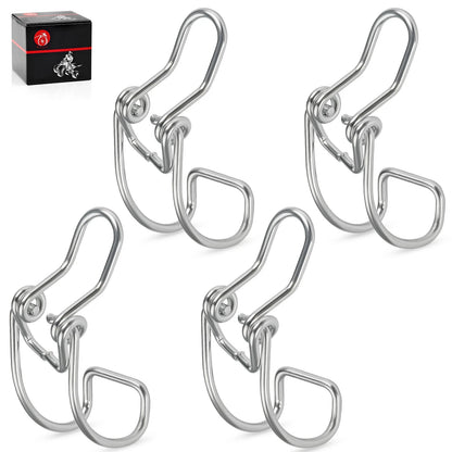 4x Air box Filter Clip for Polaris RZR Turbo 1000 XP 4 S (2014–2023)