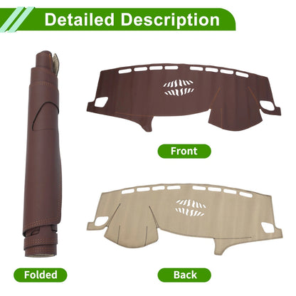 Dashboard Cover Mat for BMW F25 2011-2016 - Brown