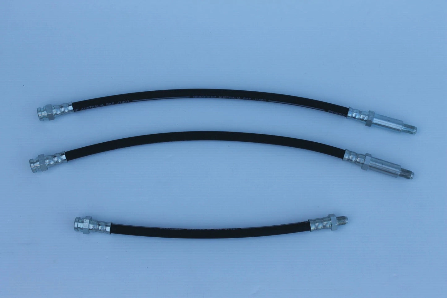 Front & Rear Brake Hose Set (3) for Datsun 120Y (1971-1975)