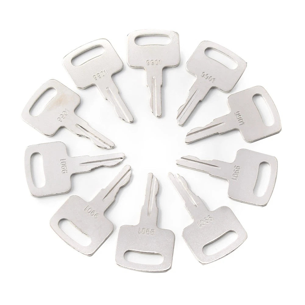 10 x Ignition Keys for JLG Lift T350, 2033E3, 1932E3 (No Year Specified)