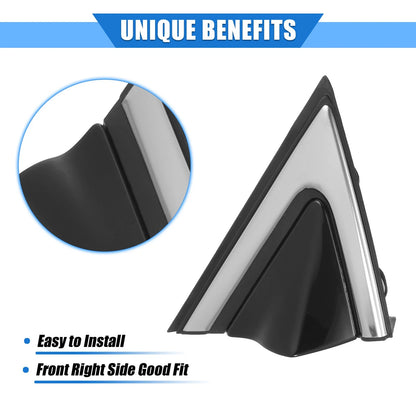 Right Mirror Corner Triangle Fender Cover for Hyundai Santa Fe (2013-2018)