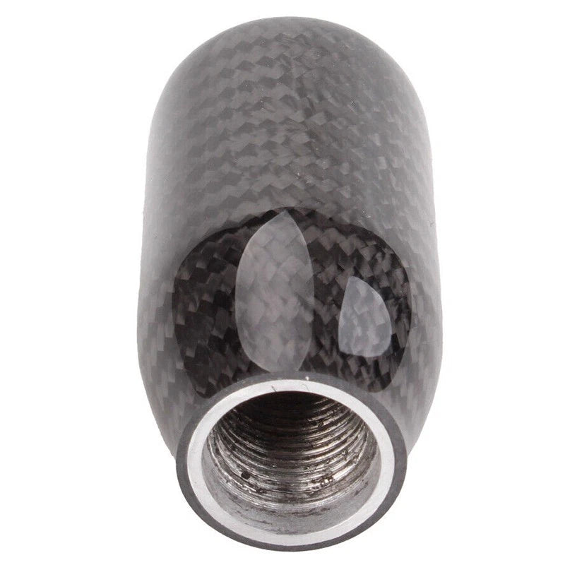 Universal Carbon Fiber Manual Gear Shift Knob for Car