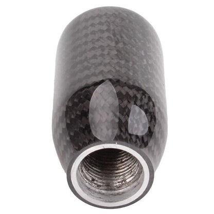 Universal Carbon Fiber Manual Gear Shift Knob for Car