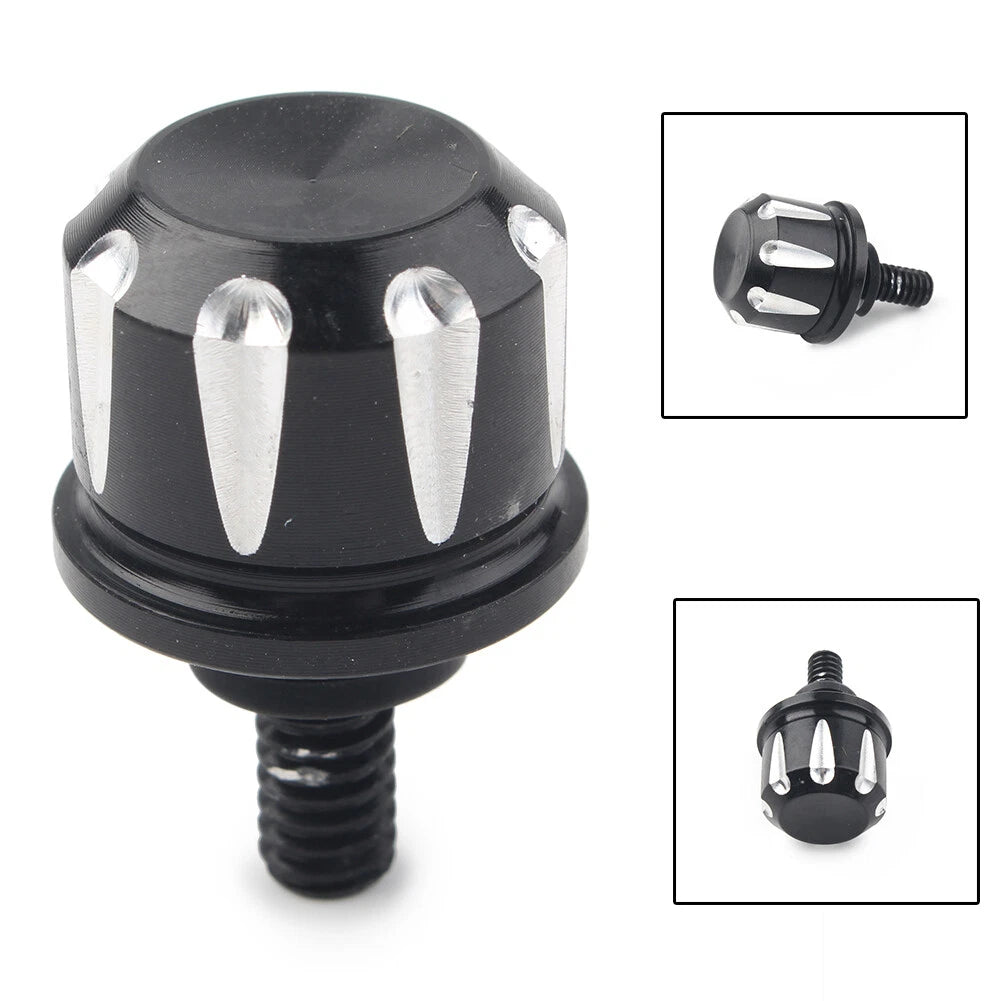 Black Rear Fender Seat Screw Bolt for Harley Sportster, Wide Glide, Street Bob