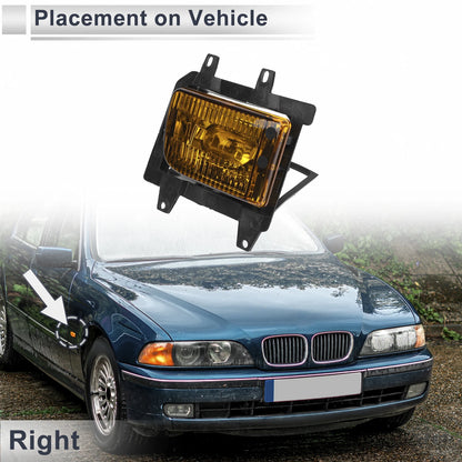 Right Front Bumper Side Marker Light Cover for BMW E30 (1982-1994)