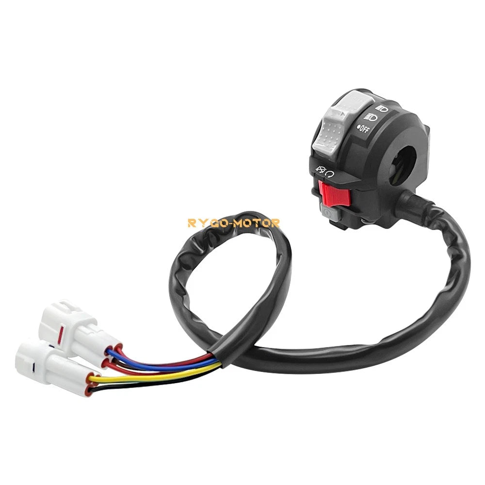 Left Handlebar Start Stop Switch Headlight for Yamaha Warrior 350 (2002–2004)