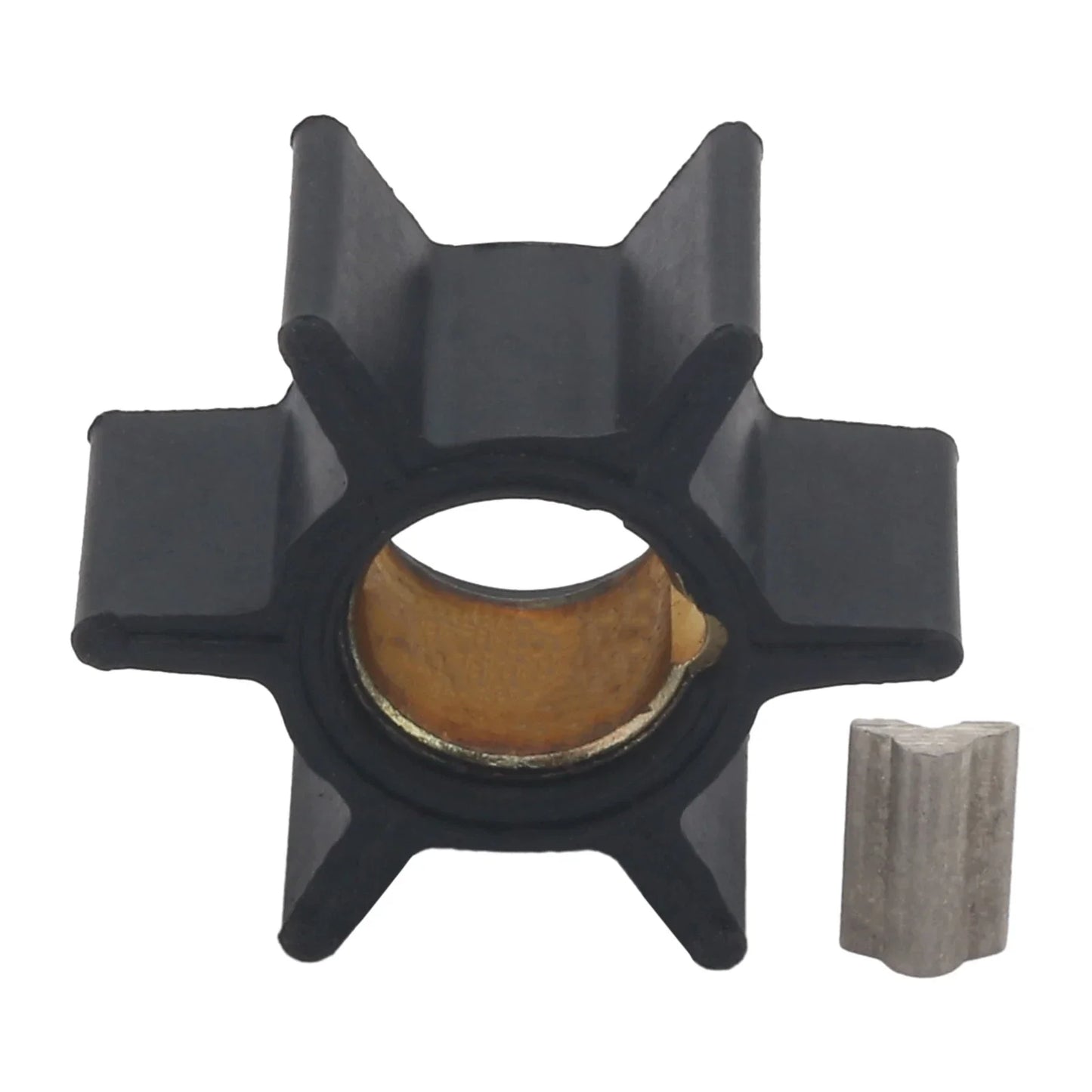 Water Pump Impeller & Key for Mercury Outboard 4-9.8HP Models