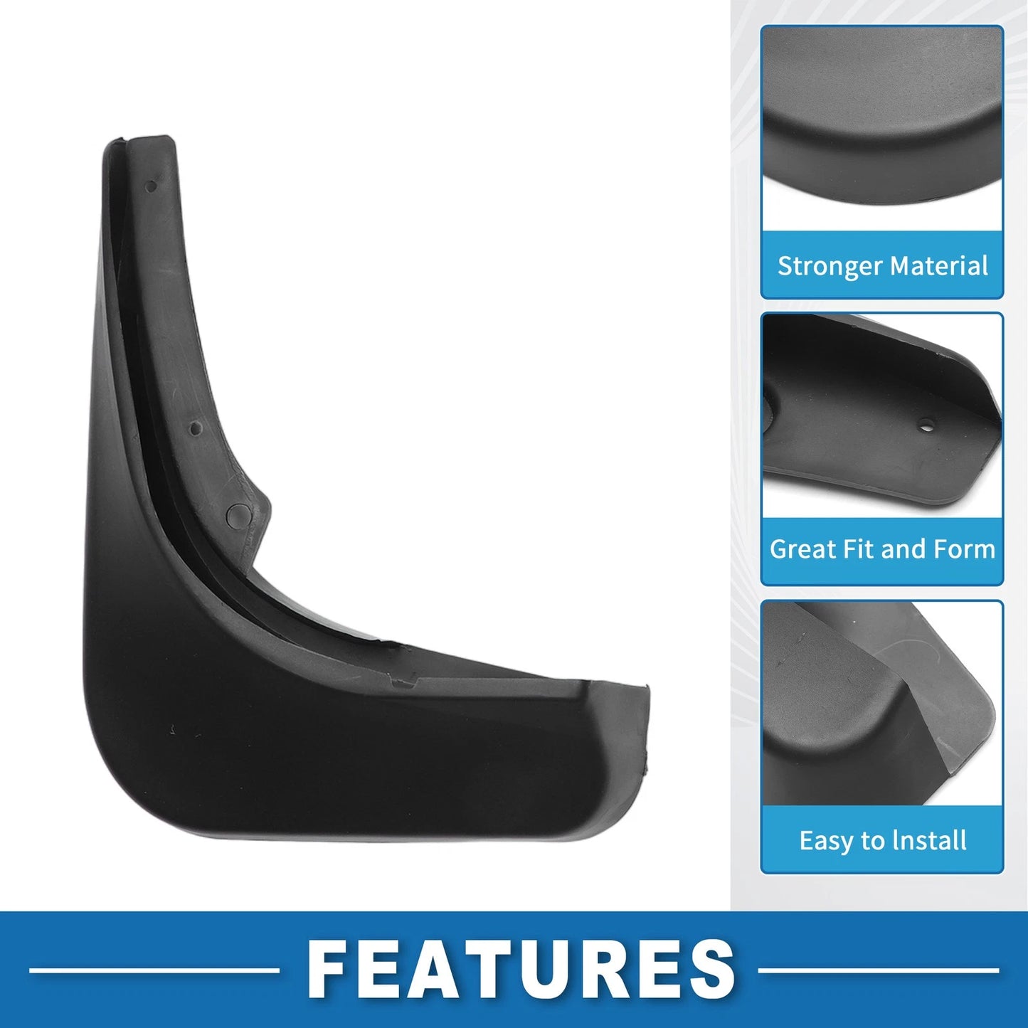 Mud Flap Splash Guard for Chevrolet Cruze Sedan (2010 - 2015)
