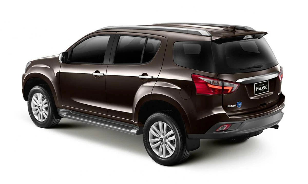 Black Carbon Tail Light Covers for Isuzu MU-X (2017-2019)