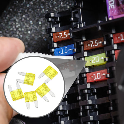 5 x Mini 20AMP APM/ATM Blade Fuses Short Circuit Protection for Car