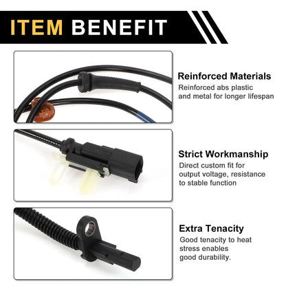 ABS Wheel Speed Sensor for Ford F-450 Super Duty (2011-2013) 1 x Rear Left