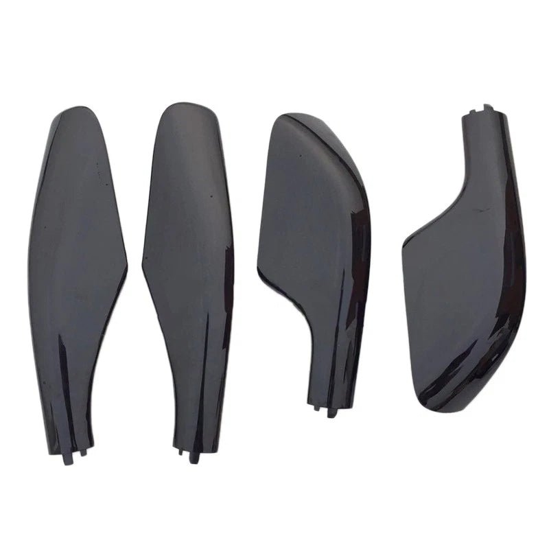 4x Black Roof Rack Rails for Toyota Land Cruiser LC100 FJ100 (1998-2007)