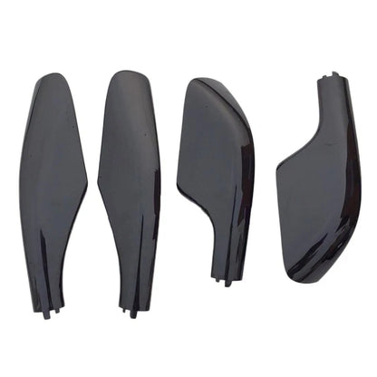 4x Black Roof Rack Rails for Toyota Land Cruiser LC100 FJ100 (1998-2007)