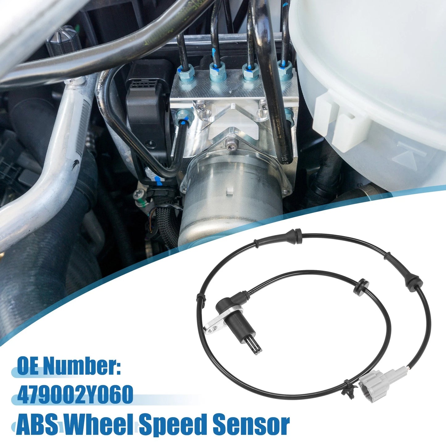 Rear Right ABS Wheel Speed Sensor for Nissan Maxima 3.5L (2002-2003)
