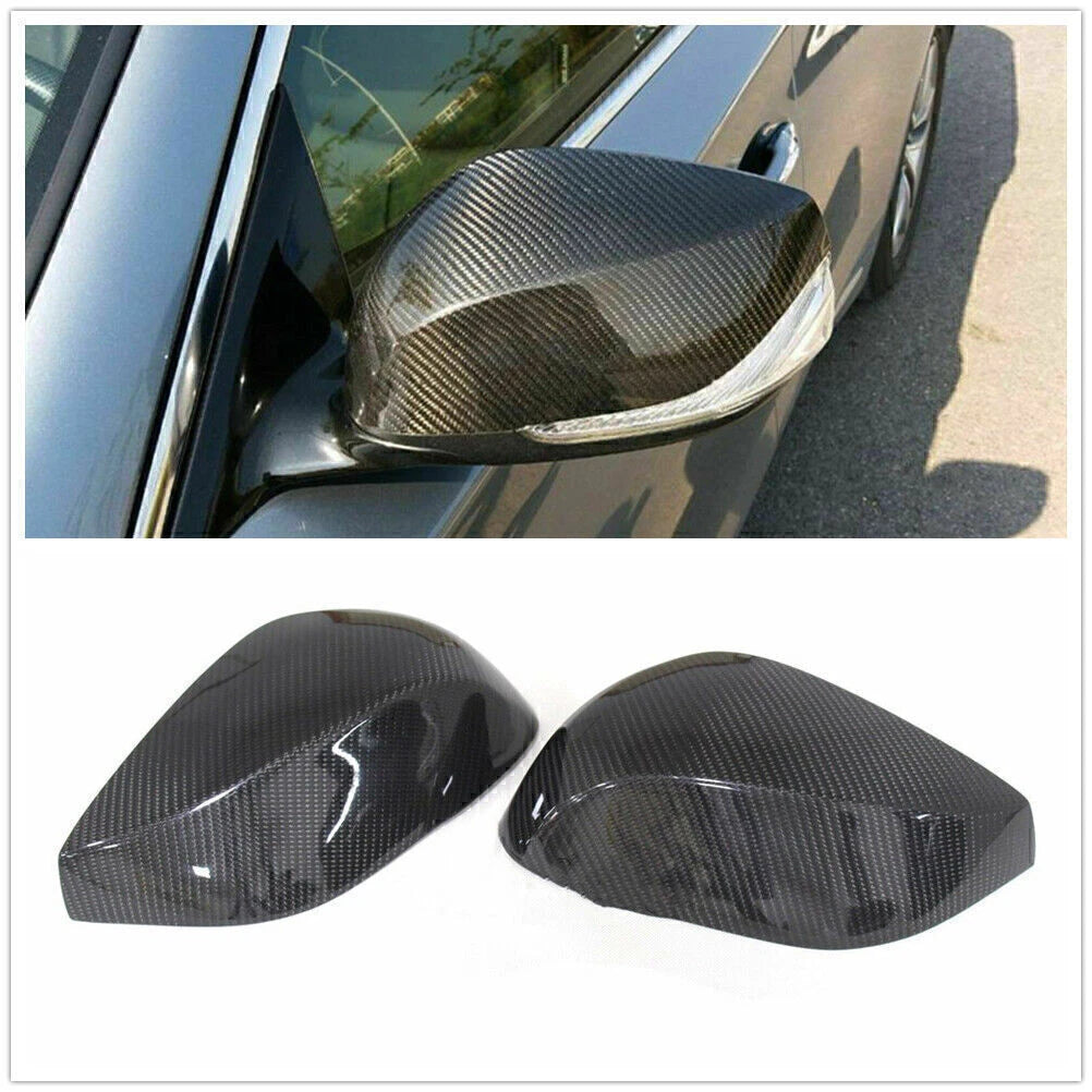 Carbon Fiber Side Mirror Covers for Infiniti Q50 Q60 QX30 Q70 (2014-2021)