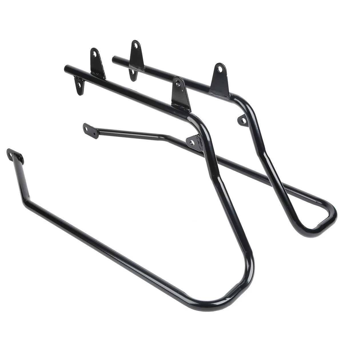 Red Saddlebags Conversion Bracket for Harley Softail Fatboy (1989-2017)