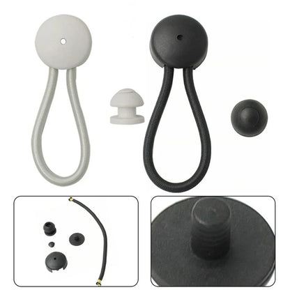 Bungee Cord Clips with Knob for Tent/Boat/Yacht/Trailer/RV Cover Uses