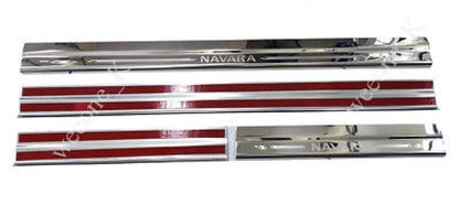 Door Sill Scuff Plate Stainless Steel for Nissan NP300 (2014-2016)