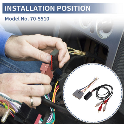Car Stereo CD Player Wiring Harness Set for Ford Bronco (1980-1996)