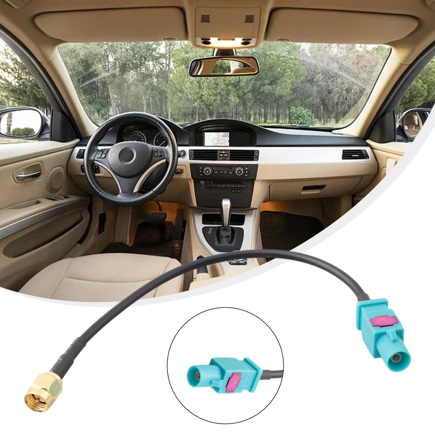 Antenna Adapter Cable for GSM GPS DAB