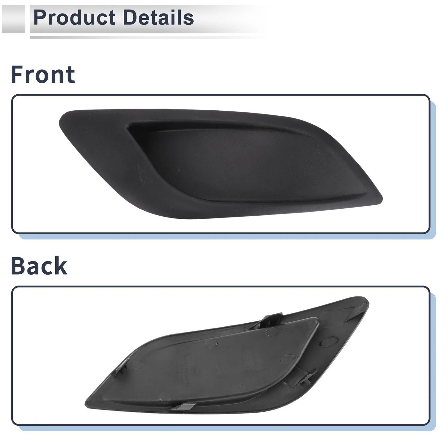 Front Left Fog Light Grill for Ford Focus (2008-2010)