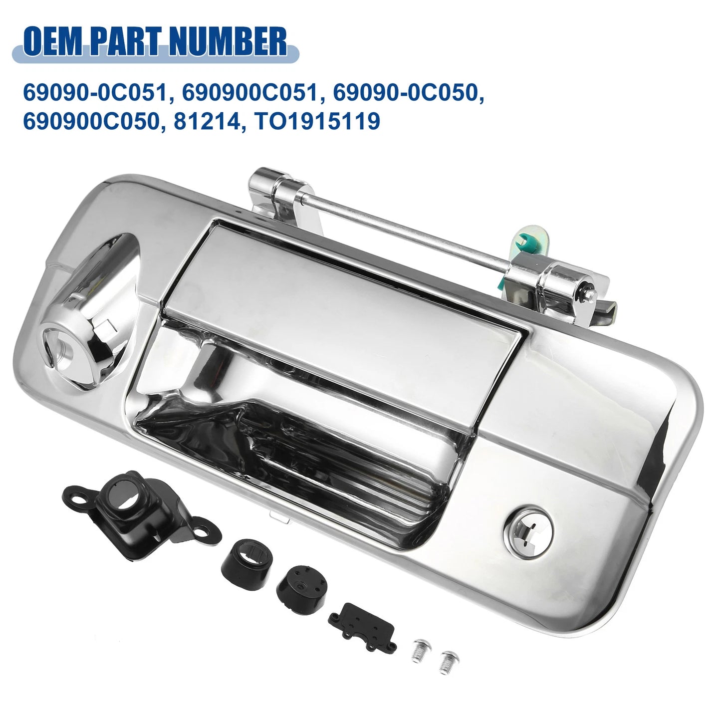 Rear Door Liftgate Latch Handle with Keyhole for Toyota