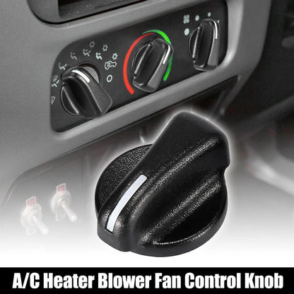 A/C Heater Blower Fan Control Knob for Jeep Wrangler (1995-2005)