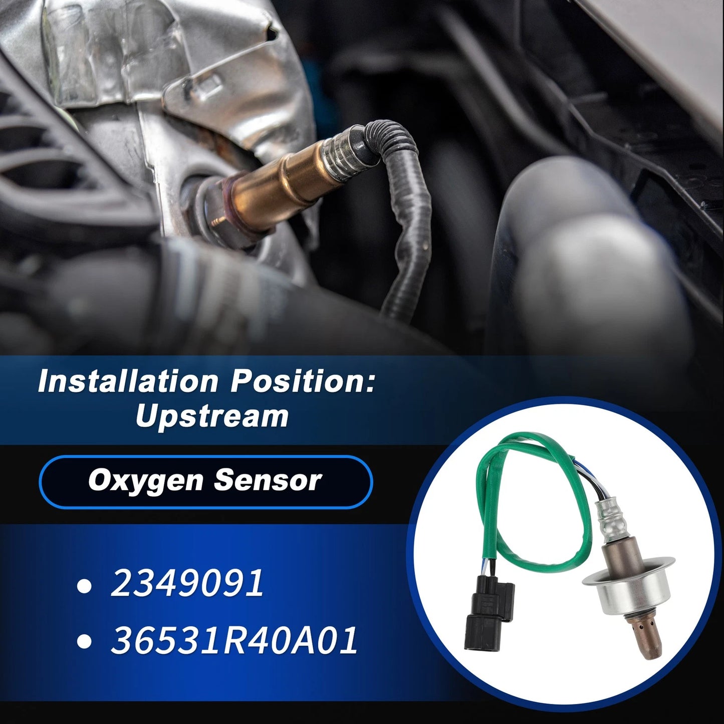 Oxygen Sensor for Honda Accord 2.4L L4 (2008-2012) 1 x