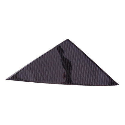 Triangle Carbon Fiber A-Pillar Decal Trims for Tesla Model Y (2020-2023)