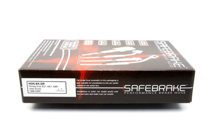 Brake Line Kit for Honda Civic EJ, EK, EM Rear Drum (1996-2000)