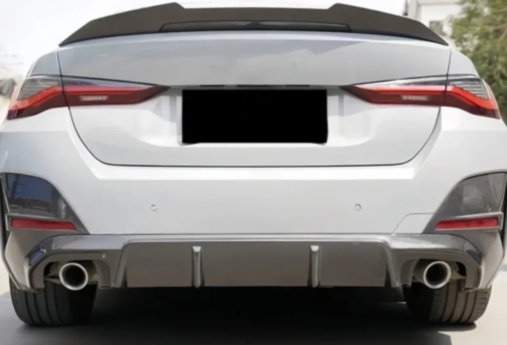 Glossy Black Rear Spoiler Wing for BMW 4 Series G26 Gran Coupe (2021-2023)