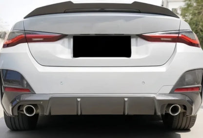 Glossy Black Rear Spoiler Wing for BMW 4 Series G26 Gran Coupe (2021-2023)