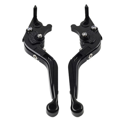 CNC Extendable Brake Clutch Levers for BMW G310R G310GS (2017-2021) Black