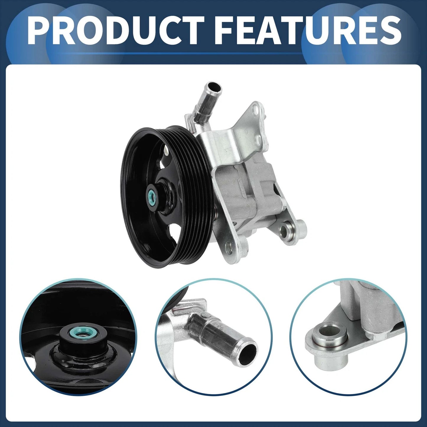Power Steering Pump & Pulley for Nissan Altima (2007-2012)