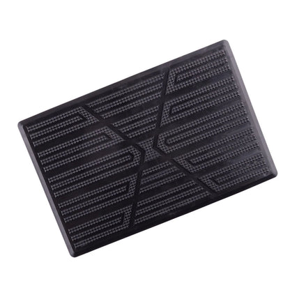 Car Floor Carpet Pad Heel Mat Pedal Patch Cover 25x16cm