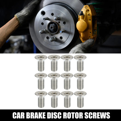 12 x Brake Disc Rotor Screws Kit for Honda Accord Civic