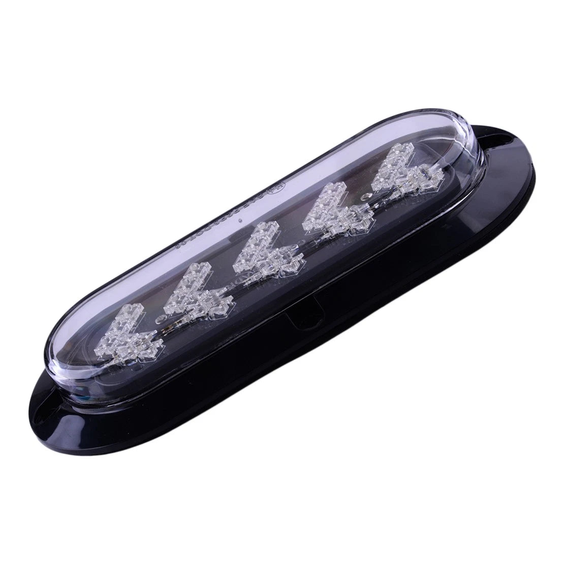 Amber Oval LED Indicator Turn Signal Lights for Trailer Truck