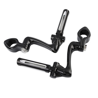 1.25" Highway Bar Male Mount Footpegs for Harley Touring Road Glide (2009-2023)