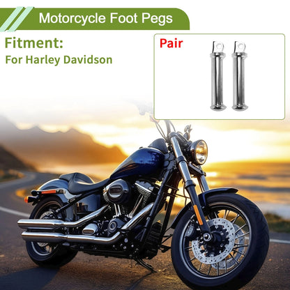 Foot Pegs Metal Plating 1 Pair for Harley-Davidson