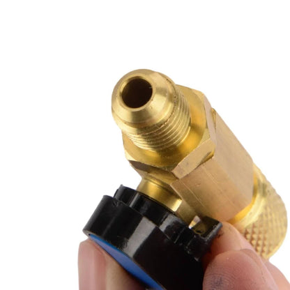 1/4" Shut Off Ball Valve for HVAC R134A R22 R12 R410A Accessories