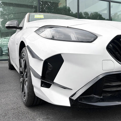 4X Front Bumper Trim Side Fin Canards Splitter for BMW 1/2-Series F70 F74