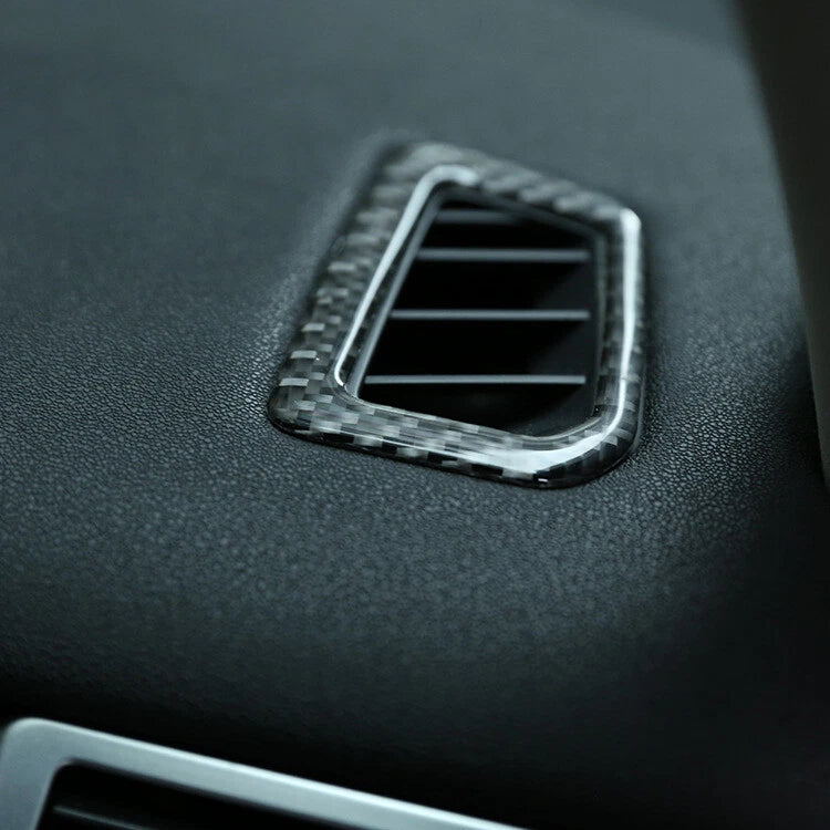Carbon Fiber Side Air Condition Vent Outlet Trim Cover For Discovery Sport